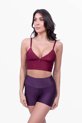 Amoureuse Cycling Shorts Prugna