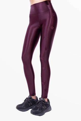 Cascade Leggings in Lycra effetto Seta