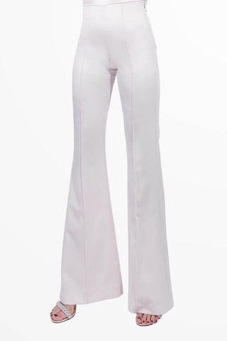 Nuage Pantalone Vaniglia a vita alta