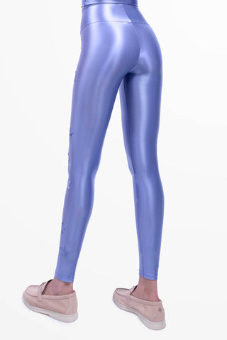 Cascade Leggings in Lycra Setata Cielo