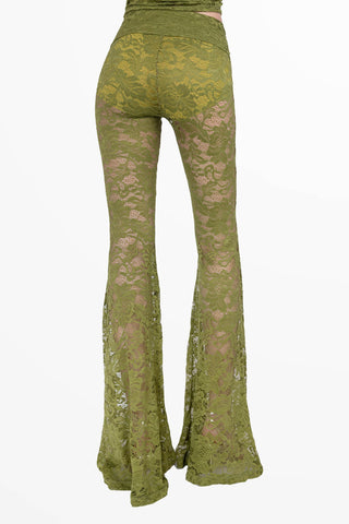 Transparence Tank Top in Pizzo Lime