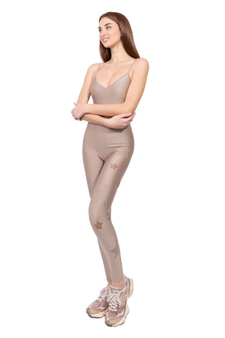 Starfall Sugar Glow Jumpsuit Rosébraun
