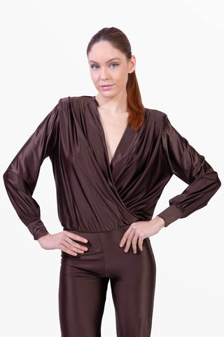 Ali Be Jumpsuit in Lycra Effetto Seta