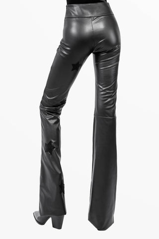 Mira pantalone in ecopelle con Stelle Pitonate