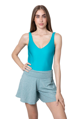 Plexi Tennisshorts für den Strand