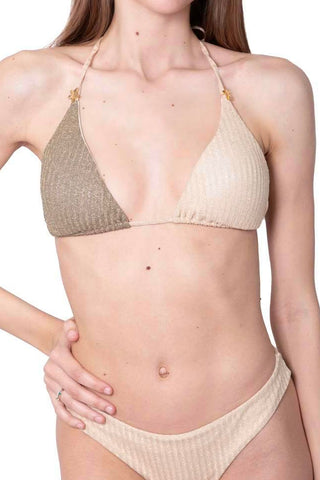 Plexi Bikini Zweifarbig