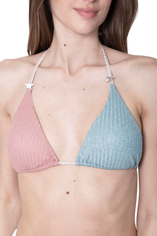 Plexi Bikini Zweifarbig