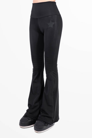 Courchevel Leggings da sci Nero