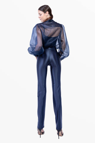 Odile Pantalone in Lycra Setata caviglia dritta