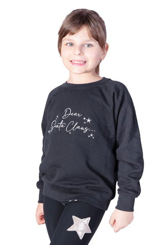 Sudadera Dear Santa girocollo Little Lady