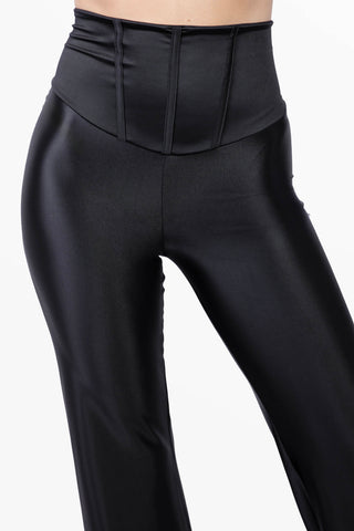 Odile Pantalone in Lycra Setata caviglia a campana