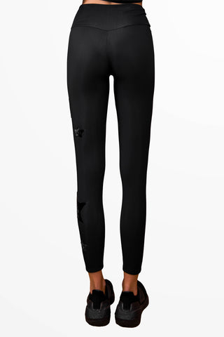 Vega Leggings in Lycra Felpata Eclipse
