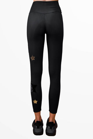 Vega Leggings in Lycra Felpata Eclipse