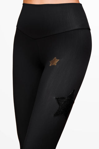 Vega Leggings in Lycra Felpata Eclipse