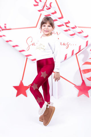 Sudadera Dear Santa girocollo Little Lady