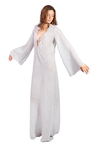 Langer Kaftan mit Stern auf der Brust