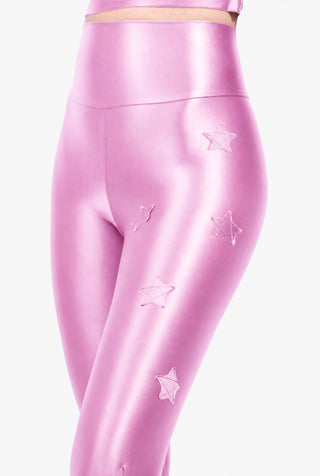 Cascade Leggings en Lycra Efecto Seda
