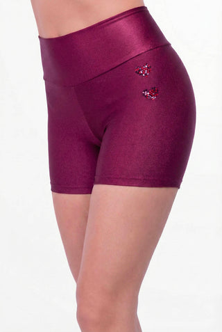Amoureuse Radlerhose Burgund