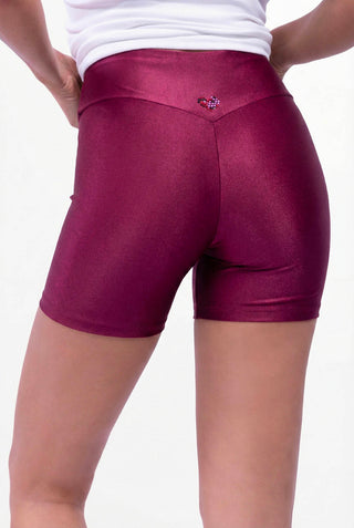 Amoureuse Radlerhose Burgund